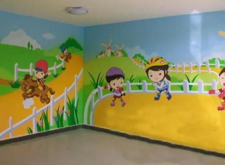 苏州幼儿园墙体彩绘制作流程及注意事项